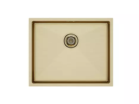 Кухонная мойка Paulmark NEXT 54 UNI PM215444-BG брашированное золото