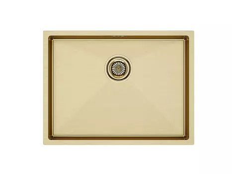 Кухонная мойка Paulmark NEXT 58 UNI PM215844-BG брашированное золото