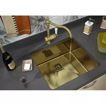 Кухонная мойка ZorG PVD SZR 44 Bronze