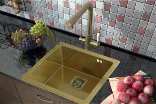 Кухонная мойка ZorG PVD SZR 4844 Bronze