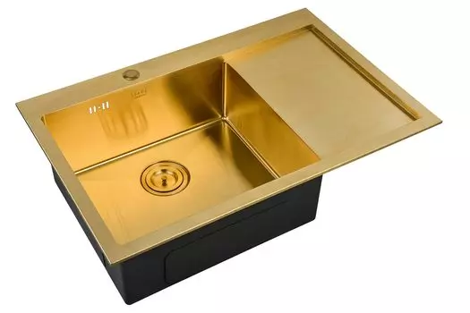 Кухонная мойка ZorG PVD SZR 7851 L Bronze