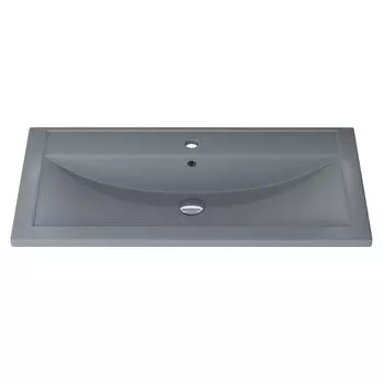 Кварцевая раковина Uperwood UPD Foster Quartz 80 см 291030037 серая матовая, бетон