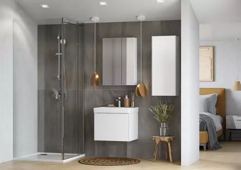 Мебель для ванной Aquaton Асти 55 см белая