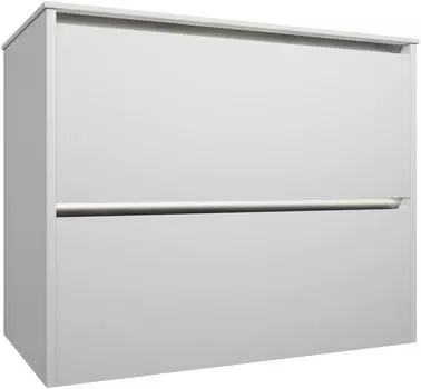 Мебель для ванной Allen Brau Activity 80 см белый матовый, олива браш