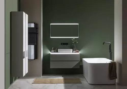 Мебель для ванной Allen Brau Infinity 100 см олива матовая