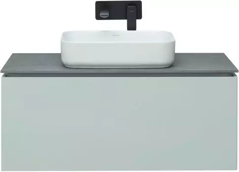 Мебель для ванной Allen Brau Infinity 100 см папирус матовый 1 ящик