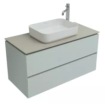 Мебель для ванной Allen Brau Infinity 100 см папирус матовый