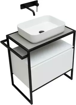 Мебель для ванной Allen Brau Priority 70 см белый матовый