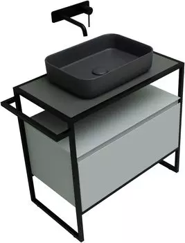 Мебель для ванной Allen Brau Priority 80 см папирус матовый