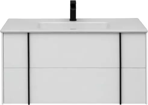 Мебель для ванной Allen Brau Reality 100 см белый матовый