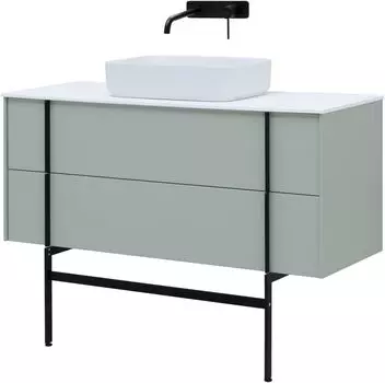 Мебель для ванной Allen Brau Reality 120 см папирус матовый