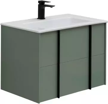 Мебель для ванной Allen Brau Reality 70 см олива матовая