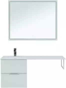 Мебель для ванной Aquanet Алвита 120 см белый