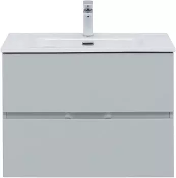 Мебель для ванной Aquanet Алвита New 70 см 2 ящика, серый