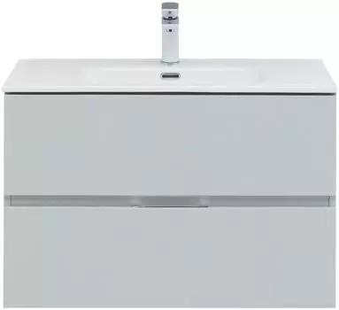 Мебель для ванной Aquanet Алвита New 80 см 2 ящика, серый