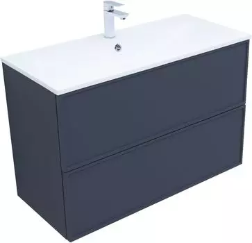 Мебель для ванной Aquanet Арт 100 см маренго