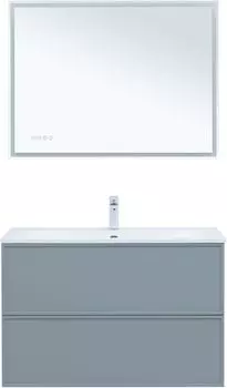 Мебель для ванной Aquanet Арт 100 см мисти грин