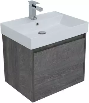 Мебель для ванной Aquanet Nova Lite 60 см дуб рошелье 1 ящик