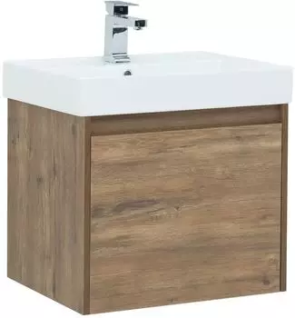 Мебель для ванной Aquanet Nova Lite 60 см дуб рустикальный 1 ящик