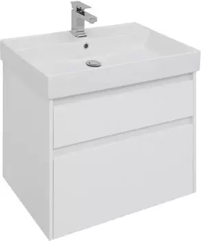 Мебель для ванной Aquanet Nova Lite 75 см белая 2 ящика