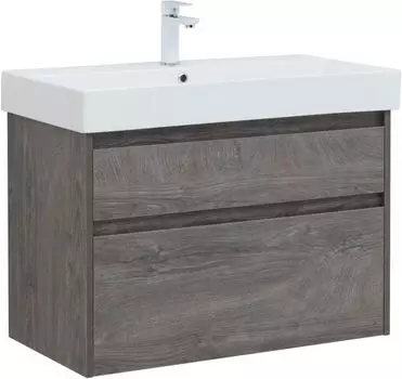 Мебель для ванной Aquanet Nova Lite 85 см дуб рошелье 2 ящика