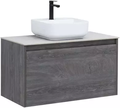 Мебель для ванной Aquanet Nova Lite 90 см дуб рошелье 1 ящик