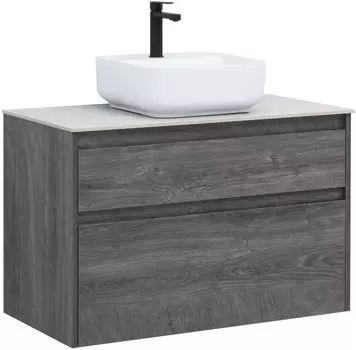 Мебель для ванной Aquanet Nova Lite 90 см дуб рошелье 2 ящика