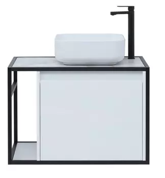 Мебель для ванной Aquanet Nova Lite Loft 75 см R белый