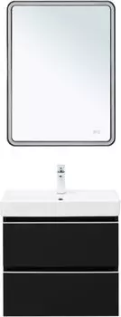 Мебель для ванной Aquanet Вега 60 см черный