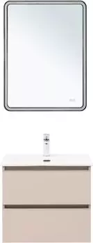 Мебель для ванной Aquanet Вега 60 см бежевый