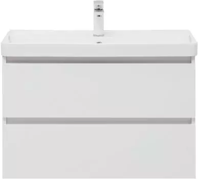 Мебель для ванной Aquanet Вега 80 см белая (2 ящика)