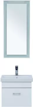Мебель для ванной Aquanet Верона 50 см (Moduo Slim) белый