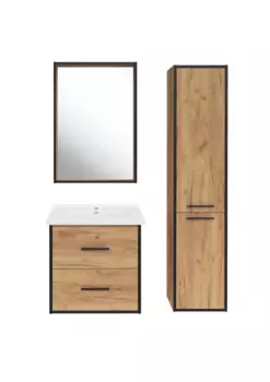 Мебель для ванной ASB-mebel Монца 60 см дуб золотой