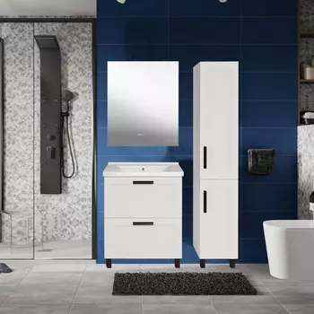 Мебель для ванной ASB-mebel София 60 см белая