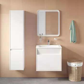 Мебель для ванной Iddis Esper 60 см подвесная белая 1 ящик