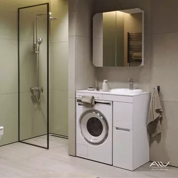 Мебель для ванной комнаты Alavann Cosmetic 95 см белая