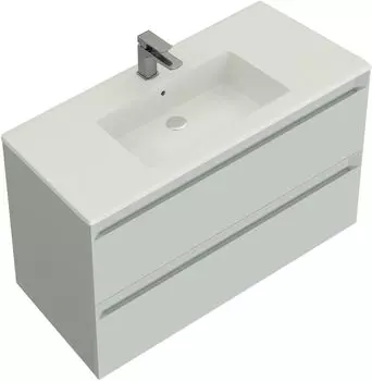 Мебель для ванной комнаты Allen Brau Eclipse 2.0 100 см подвесная, папирус матовый