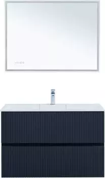 Мебель для ванной комнаты Aquanet Джейн 100 см 00313304 подвесная, маренго