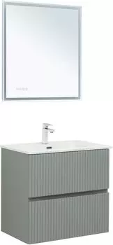 Мебель для ванной комнаты Aquanet Джейн 70 см 00313317 подвесная, мисти грин