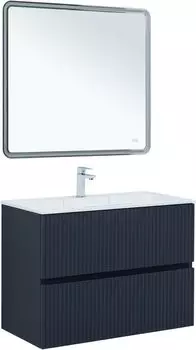 Мебель для ванной комнаты Aquanet Джейн 90 см 00313303 подвесная, маренго