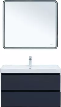 Мебель для ванной комнаты Aquanet Вега 2.0 91 см 00337950 подвесная, маренго
