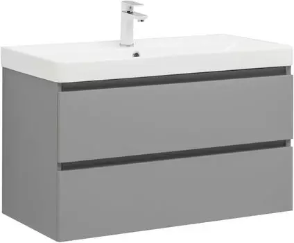 Мебель для ванной комнаты Aquanet Вега 2.0 91 см 00337962 подвесная, мисти грин