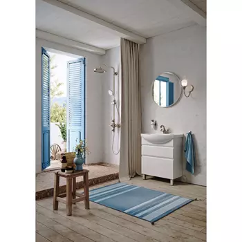 Мебель для ванной комнаты Aqwella Rodos 76 см напольная, белая