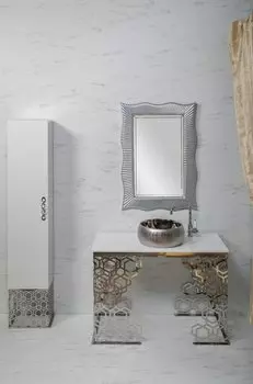 Мебель для ванной комнаты Armadi Art 110 см хром