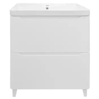 Мебель для ванной комнаты Azario Lotos 60 см напольная, белая