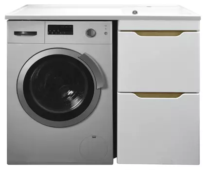 Мебель для ванной комнаты Azario Magenta 110 см напольная, белая