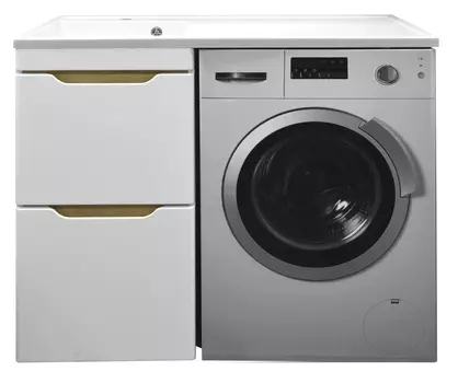 Мебель для ванной комнаты Azario Magenta 120 см напольная, белая