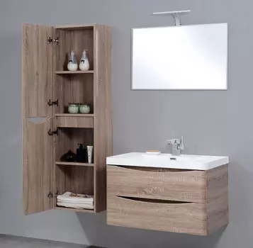 Мебель для ванной комнаты BelBagno Ancona-N 100 подвесная bianco lucido