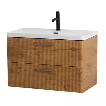 Мебель для ванной комнаты BelBagno Due 80 см Rovere Nature