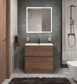Мебель для ванной комнаты BelBagno Kraft 39 50 см Rovere Tabacco